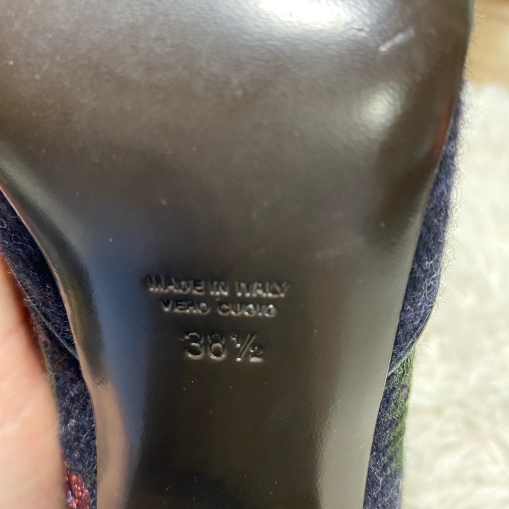 LAURENCE DACADE PARIS EMBROIDERED FLORAL ANKLE BOOTS Made in ITALY EU 38.5 7.5 - Picture 10 of 10